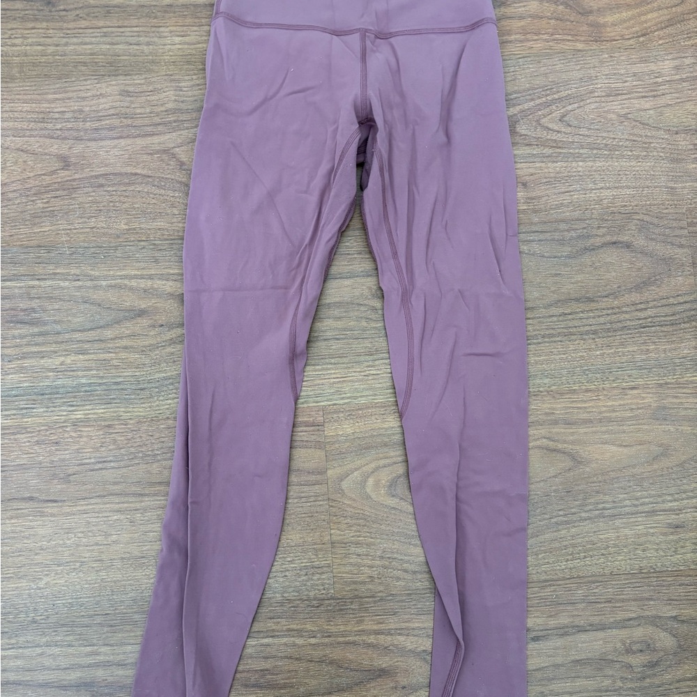 Lululemon Purple High-Waisted Leggings